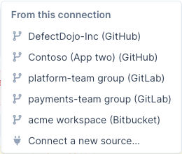 Das Menü „Add Repositories“